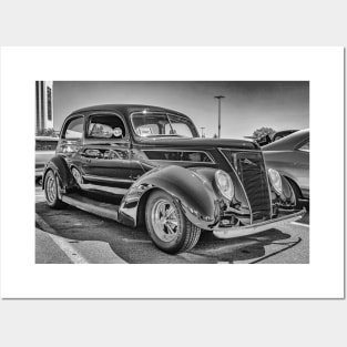 1937 Ford Model 78 Deluxe Coupe Posters and Art